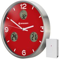 Часы настенные Bresser MyTime io NX Thermo/Hygro, 30 см