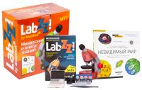 Набор Levenhuk LabZZ MV1: микроскоп и книга