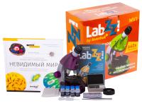 Набор Levenhuk LabZZ MV1: микроскоп и книга