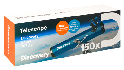  (RU) Телескоп Levenhuk Discovery Spark 767 AZ с книгой в интернет-магазине Левенгук от производителя.