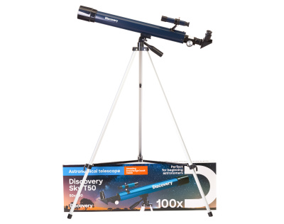  (RU) Телескоп Levenhuk Discovery Sky T50 с книгой в интернет-магазине Левенгук от производителя.