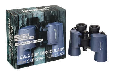  Бинокль Levenhuk New Sherman PLUS 12x42 в интернет-магазине Левенгук от производителя.