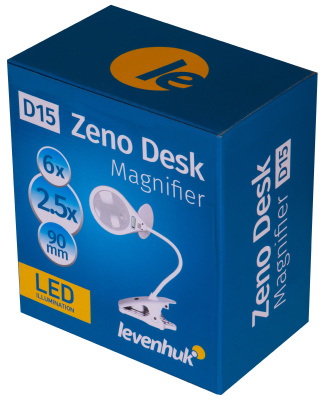 Лупа настольная Levenhuk Zeno Desk D15 в интернет-магазине Левенгук от производителя.