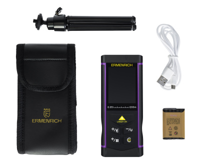  Лазерная рулетка Ermenrich PRO LR200, с камерой в интернет-магазине Левенгук от производителя.