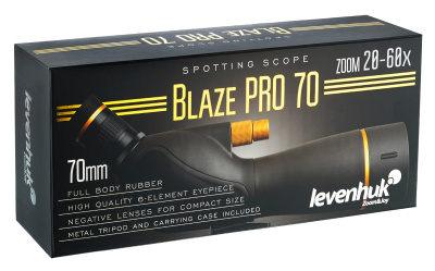  Зрительная труба Levenhuk Blaze PRO 70 в интернет-магазине Левенгук от производителя.