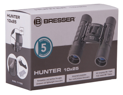  Бинокль Bresser Hunter 10x25 в интернет-магазине Левенгук от производителя.