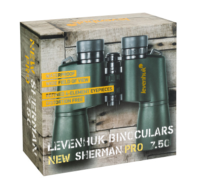  Бинокль Levenhuk New Sherman PRO 7x50 в интернет-магазине Левенгук от производителя.