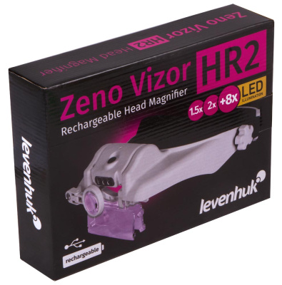  Лупа налобная с аккумулятором Levenhuk Zeno Vizor HR2 в интернет-магазине Левенгук от производителя.