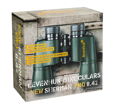  Бинокль Levenhuk New Sherman PRO 8x42 в интернет-магазине Левенгук от производителя.
