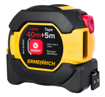  Рулетка с лазерным дальномером Ermenrich Reel SLR540 в интернет-магазине Левенгук от производителя.