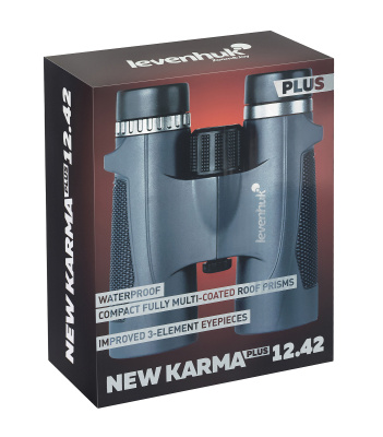  Бинокль Levenhuk New Karma PLUS 12x42 в интернет-магазине Левенгук от производителя.