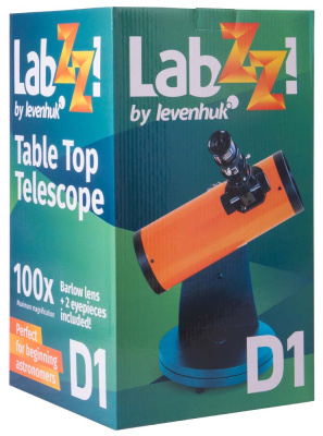  Телескоп Levenhuk LabZZ D1 в интернет-магазине Левенгук от производителя.