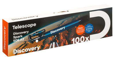  (RU) Телескоп Levenhuk Discovery Spark 506 AZ с книгой в интернет-магазине Левенгук от производителя.