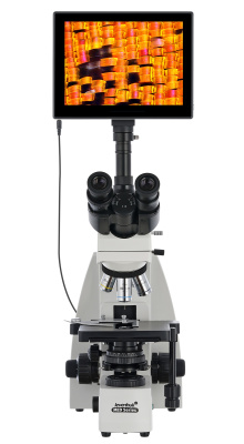  Микроскоп цифровой Levenhuk MED D40T LCD, тринокулярный в интернет-магазине Левенгук от производителя.