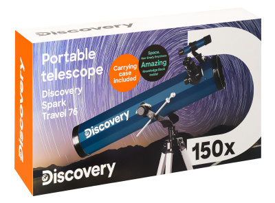  Телескоп Levenhuk Discovery Spark Travel 76 с книгой в интернет-магазине Левенгук от производителя.