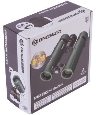  Бинокль Bresser Pirsch 8x34 в интернет-магазине Левенгук от производителя.