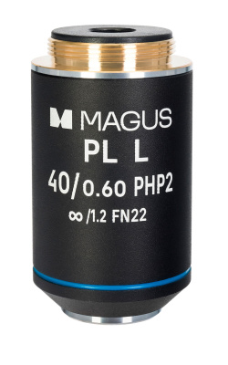  Объектив MAGUS 40HP 40х/0,60 Plan L фазовый PHP2 ∞/1,2 WD 3,5 мм в интернет-магазине Левенгук от производителя.