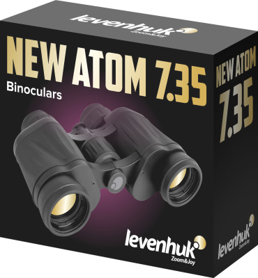  Бинокль Levenhuk New Atom 7x35 в интернет-магазине Левенгук от производителя.