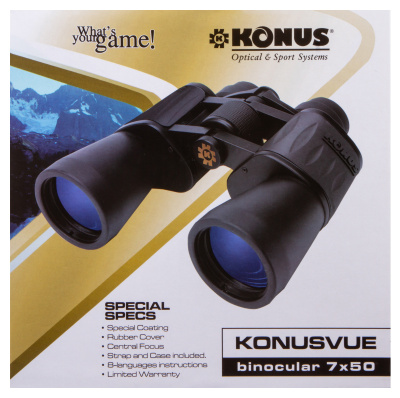  Бинокль Konus Konusvue 7x50 в интернет-магазине Левенгук от производителя.