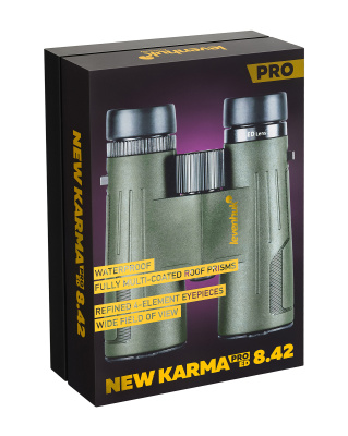  Бинокль Levenhuk New Karma PRO ED 8x42 в интернет-магазине Левенгук от производителя.