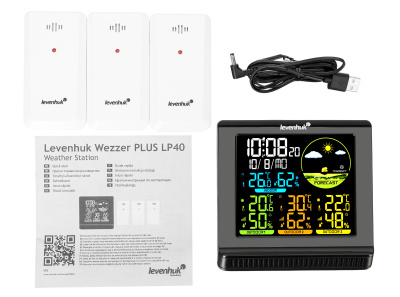 Метеостанция Levenhuk Wezzer PLUS LP40 в интернет-магазине Левенгук от производителя.