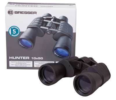  Бинокль Bresser Hunter 10x50 в интернет-магазине Левенгук от производителя.