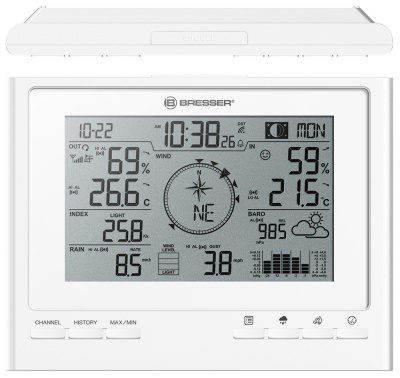  Метеостанция Bresser «7 в 1» ClimateScout Exclusive, белая в интернет-магазине Левенгук от производителя.