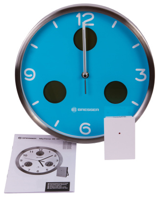  Часы настенные Bresser MyTime io NX Thermo/Hygro, 30 см в интернет-магазине Левенгук от производителя.