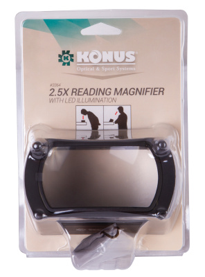  Лупа Konus Reading 2,5x в интернет-магазине Левенгук от производителя.