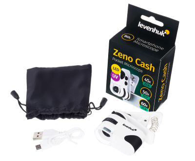  Микроскоп карманный для проверки денег Levenhuk Zeno Cash ZC8 в интернет-магазине Левенгук от производителя.