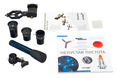  (RU) Телескоп Levenhuk Discovery Sky Trip ST80 с книгой в интернет-магазине Левенгук от производителя.