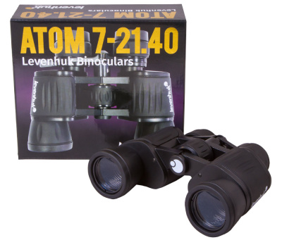  Бинокль Levenhuk Atom 7–21x40 в интернет-магазине Левенгук от производителя.