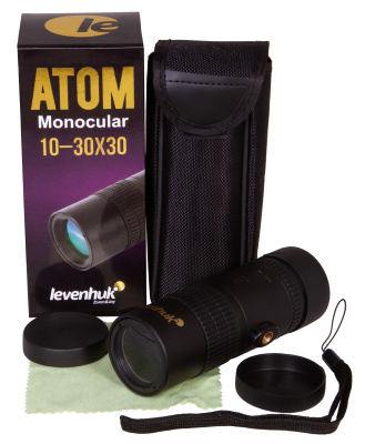  Монокуляр Levenhuk Atom 10–30х30 в интернет-магазине Левенгук от производителя.
