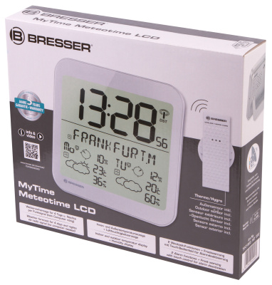  Часы настенные Bresser MyTime Meteotime LCD в интернет-магазине Левенгук от производителя.