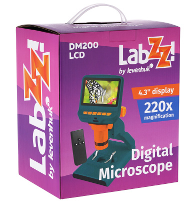  Микроскоп цифровой Levenhuk LabZZ DM200 LCD в интернет-магазине Левенгук от производителя.