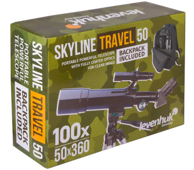  Телескоп Levenhuk Skyline Travel 50 в интернет-магазине Левенгук от производителя.
