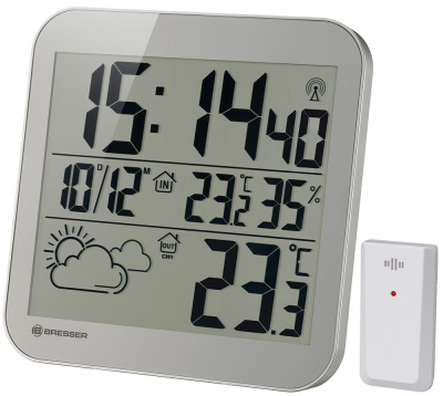  Часы настенные Bresser MyTime LCD в интернет-магазине Левенгук от производителя.
