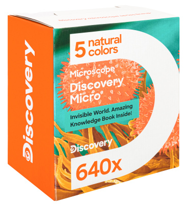  (RU) Микроскоп Levenhuk Discovery Micro с книгой в интернет-магазине Левенгук от производителя.