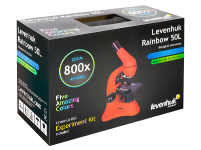  (RU) Микроскоп Levenhuk Rainbow 50L в интернет-магазине Левенгук от производителя.