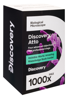  (RU) Микроскоп Levenhuk Discovery Atto Polar с книгой в интернет-магазине Левенгук от производителя.