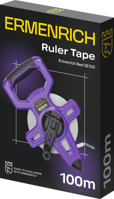  Рулетка геодезическая Ermenrich Reel SE100 в интернет-магазине Левенгук от производителя.
