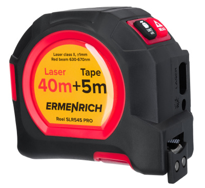  Рулетка с лазерным дальномером Ermenrich Reel SLR545 PRO в интернет-магазине Левенгук от производителя.