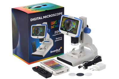  Микроскоп цифровой Levenhuk Rainbow DM500 LCD в интернет-магазине Левенгук от производителя.