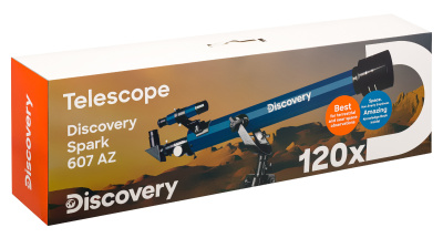  (RU) Телескоп Levenhuk Discovery Spark 607 AZ с книгой в интернет-магазине Левенгук от производителя.