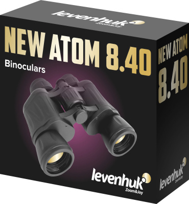  Бинокль Levenhuk New Atom 8x40 в интернет-магазине Левенгук от производителя.