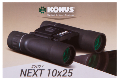  Бинокль Konus Next 10x25 в интернет-магазине Левенгук от производителя.