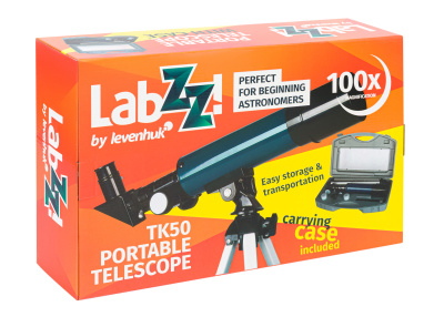  Телескоп Levenhuk LabZZ TK50 с кейсом в интернет-магазине Левенгук от производителя.