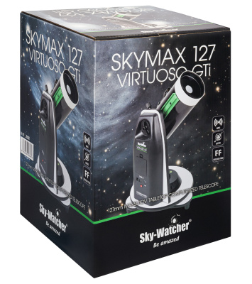  Телескоп Sky-Watcher MC127/1500 Virtuoso GTi GOTO, настольный в интернет-магазине Левенгук от производителя.