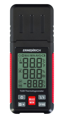  Термогигрометр Ermenrich Wett TU20 в интернет-магазине Левенгук от производителя.