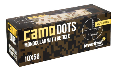  Монокуляр камуфляжный Levenhuk Camo Pine 10x56 с сеткой в интернет-магазине Левенгук от производителя.
